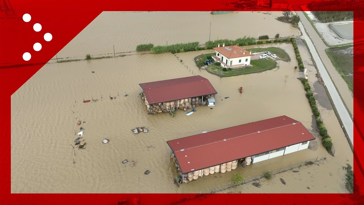 Alluvione in Toscana, Seano (Prato) si sveglia sommersa dall'acqua