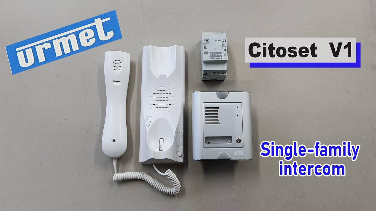 Urmet CITOSET V1 -1133/301 - Single family intercom