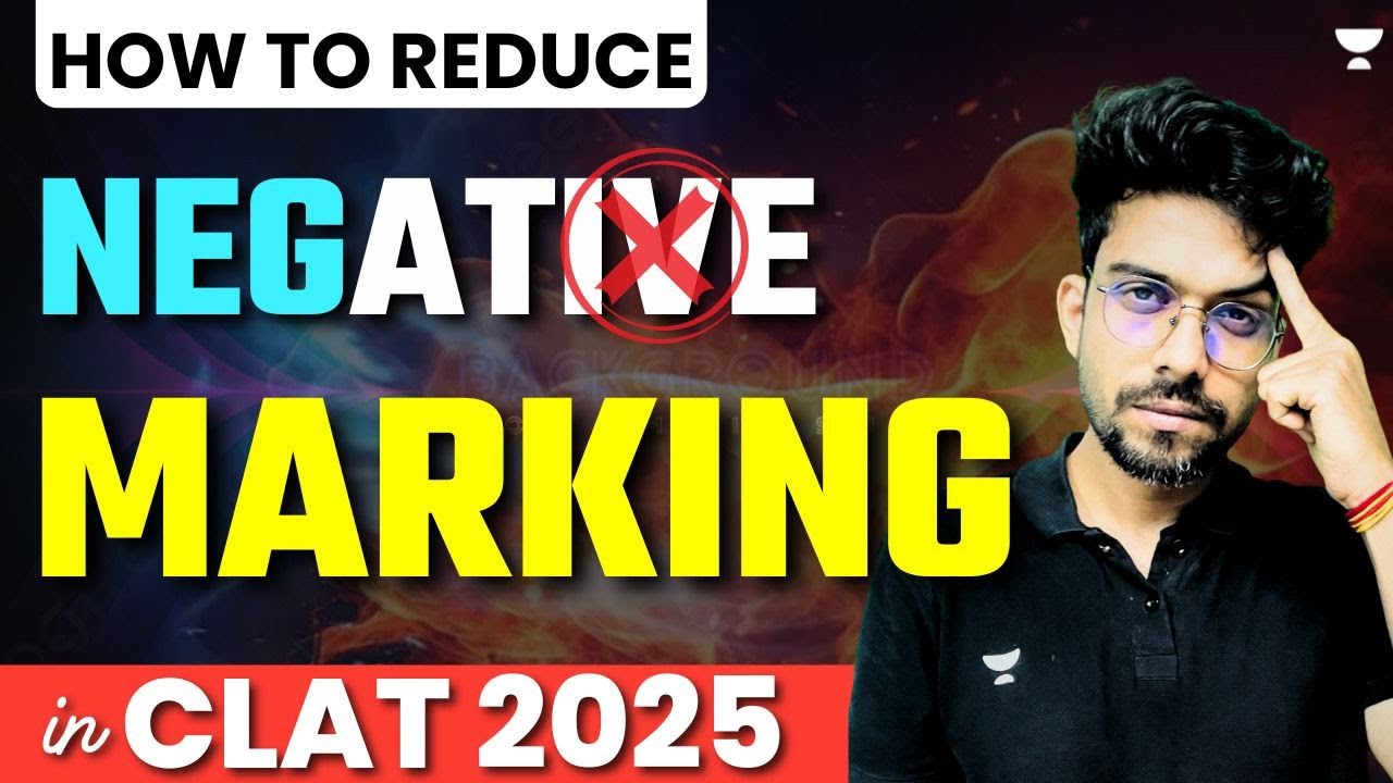How to Reduce Negative Marking | CLAT 2025 | Agni Mitra Aman