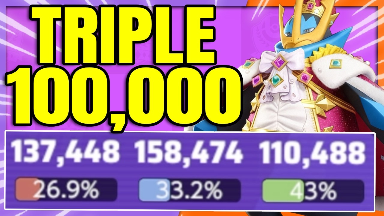 This BUILD makes the TRIPLE 100,000+ EMPOLEON Dream possible | Pokemon Unite