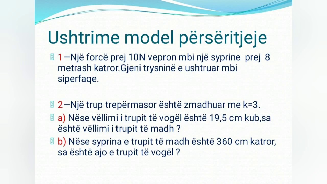 Përsëritja e kapitullit 10 .