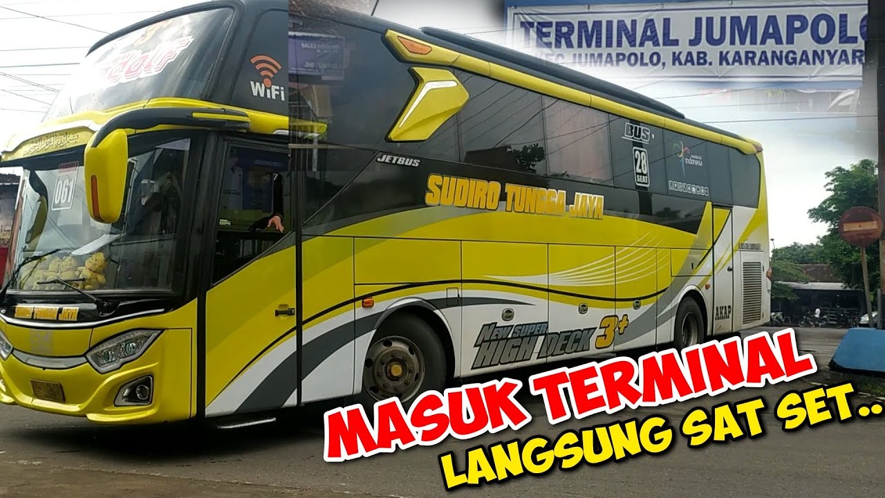 GERAK CEPAT BIS DI TERMINAL JUMAPOLO - SUDIRO TUNGGA JAYA