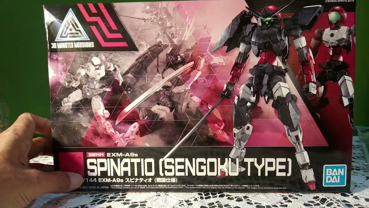 30mm Spinatio Sengoku Bandai