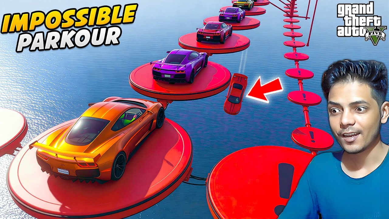 99.099% People Fall Down in Water in This Impossible Parkour Race in GTA 5!