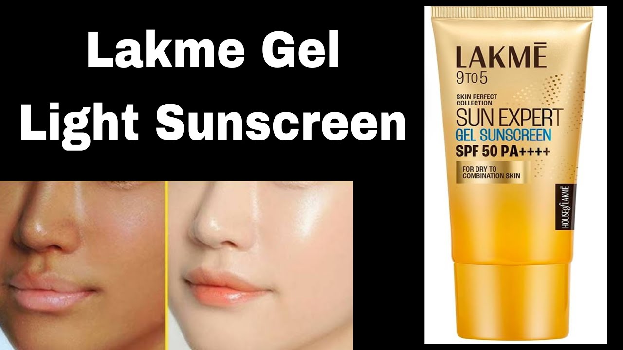 Lakme sunscreen spf50 HONEST review in hindi | Lakme Gel Light Sunscreen how to use lakme sunscreen