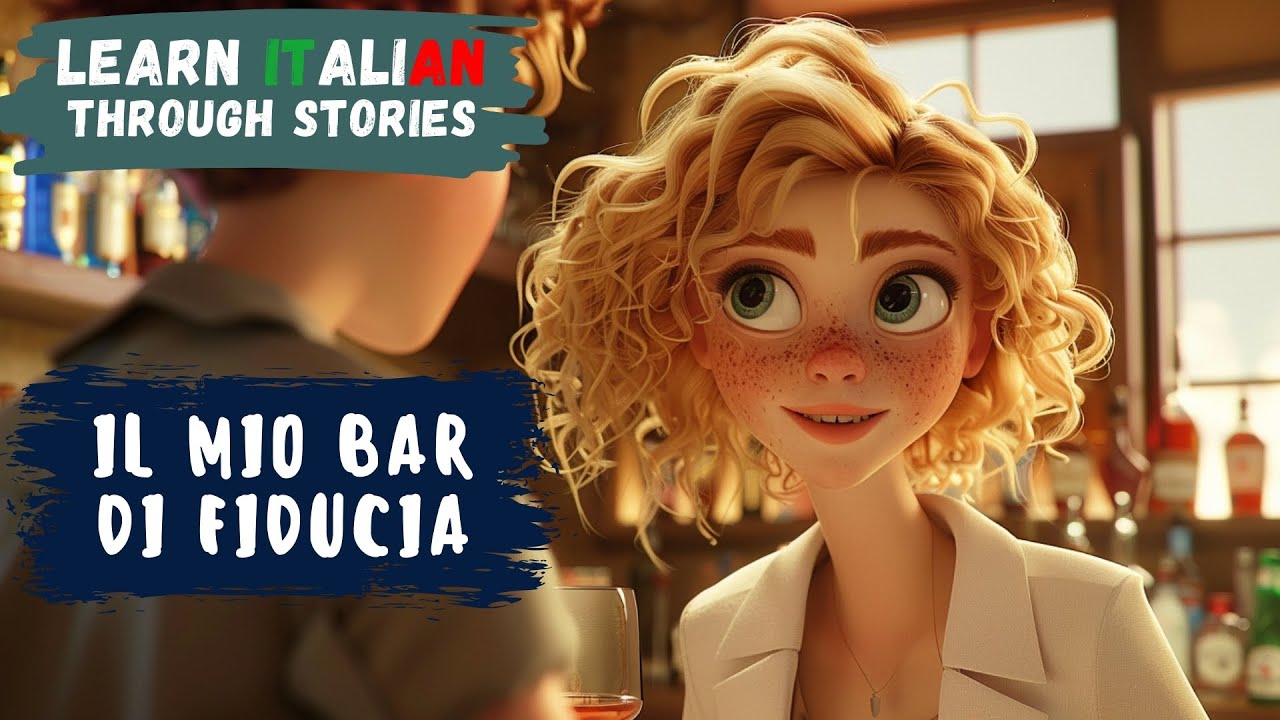 Learn Italian Through an ASMR Story |  Il Mio Bar di Fiducia (My Trusted Bar) | Intermediate Level