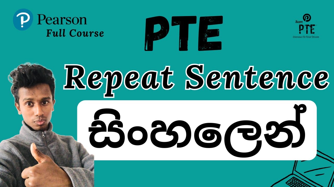 Repeat Sentence Sinhalen | PTE Full Course Sinhalen | Episode 3