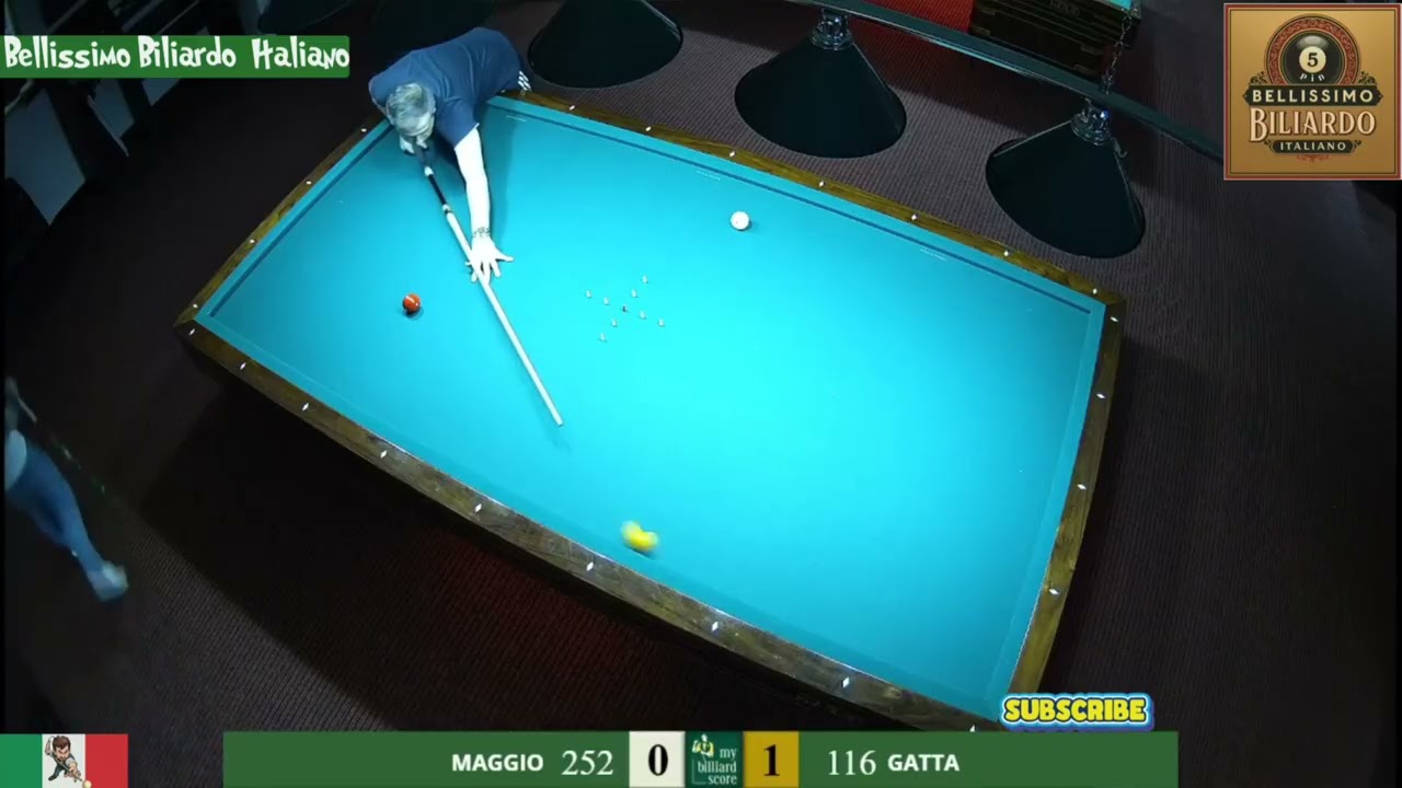 🎱 Maggio vs Gatta – Allenamento di Grande Eleganza, Parte 1