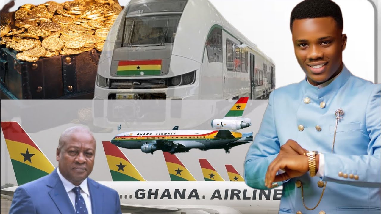 Ghana airways , Train system about to take off in Ghana - Prophet Tevin Sowah Adjei 