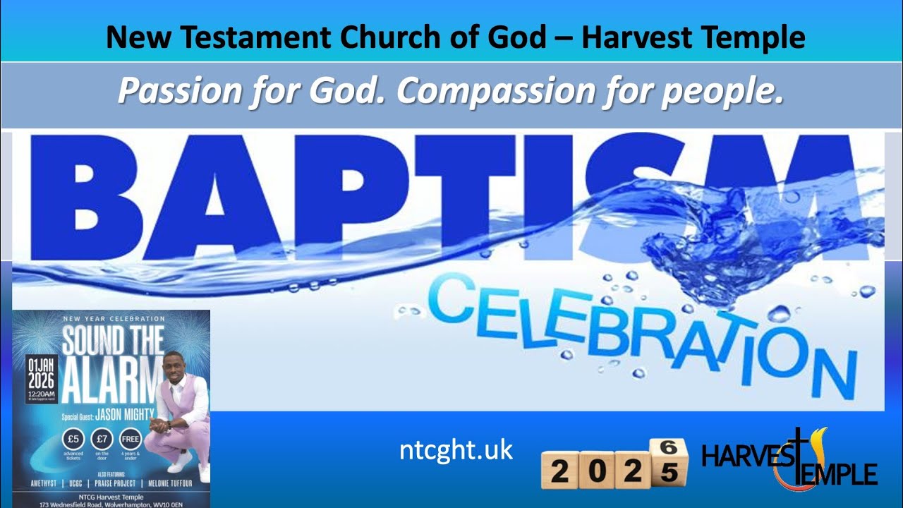 Harvest Temple Live  Stream - Wednesday 31st December 2025