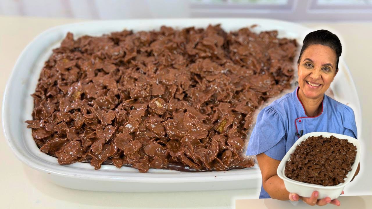 Como fazer bolo Crunch Cake - RECEITA VIRAL