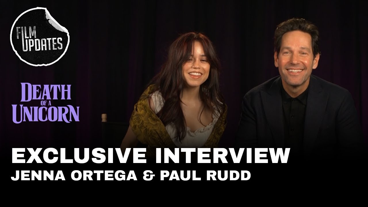 Jenna Ortega & Paul Rudd on 