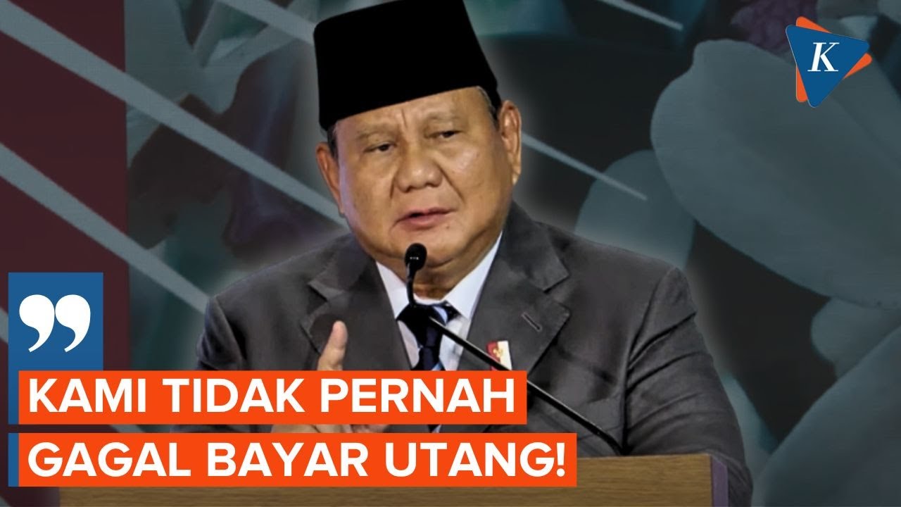 Di Depan Pengusaha AS, Prabowo Tegaskan Indonesia Tak Pernah Gagal Bayar Utang!