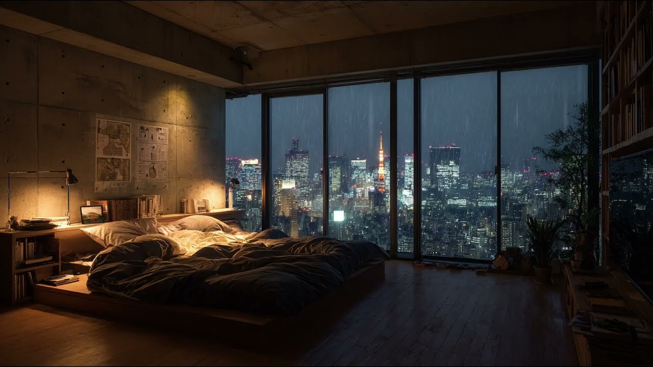 Calming Rain Sounds | 10 Hours, No Disruptions