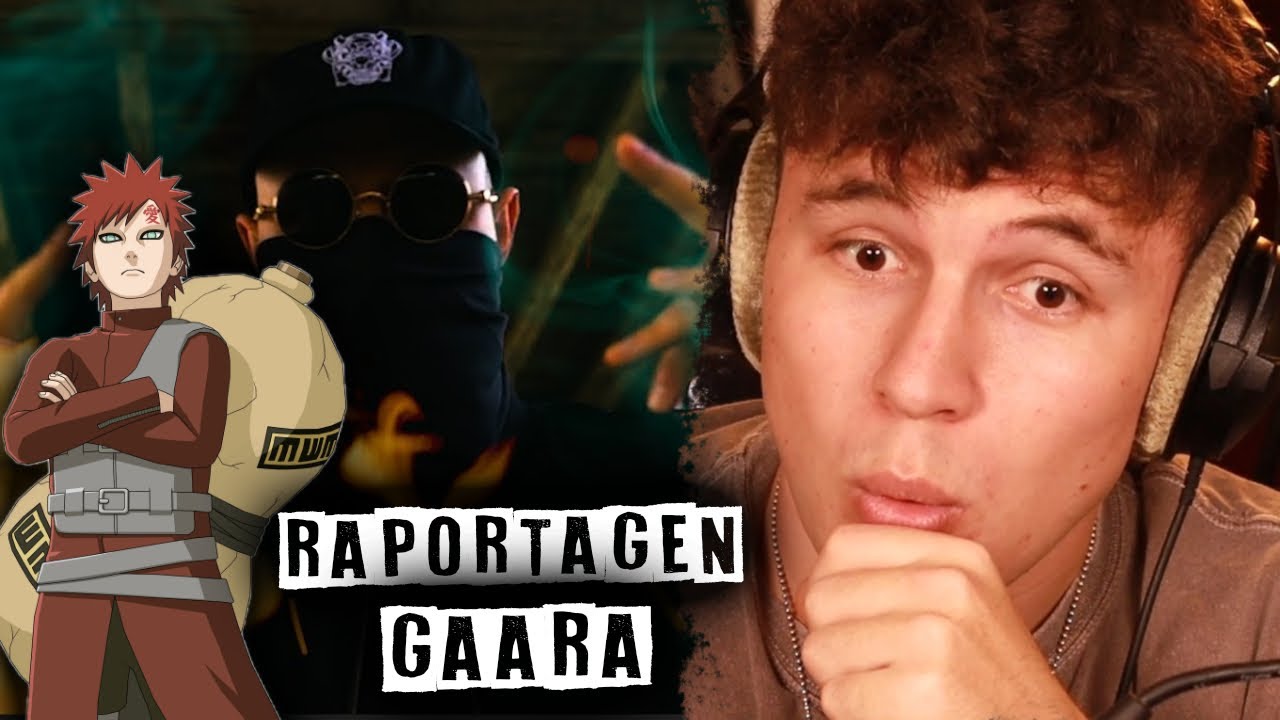 😱💯DAS IST KUNST!!!...Reaction : Raportagen - Gaara (Official Video) + ANIME-TALK | PtrckTV