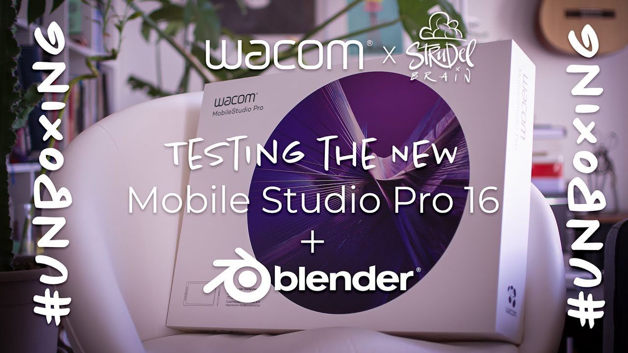 Testing the NEW Wacom Mobile Studio Pro 16 #unboxing