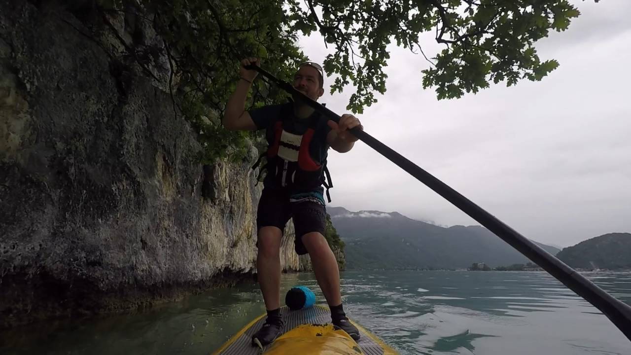 SUP au Roc de Chère Lac d'Annecy