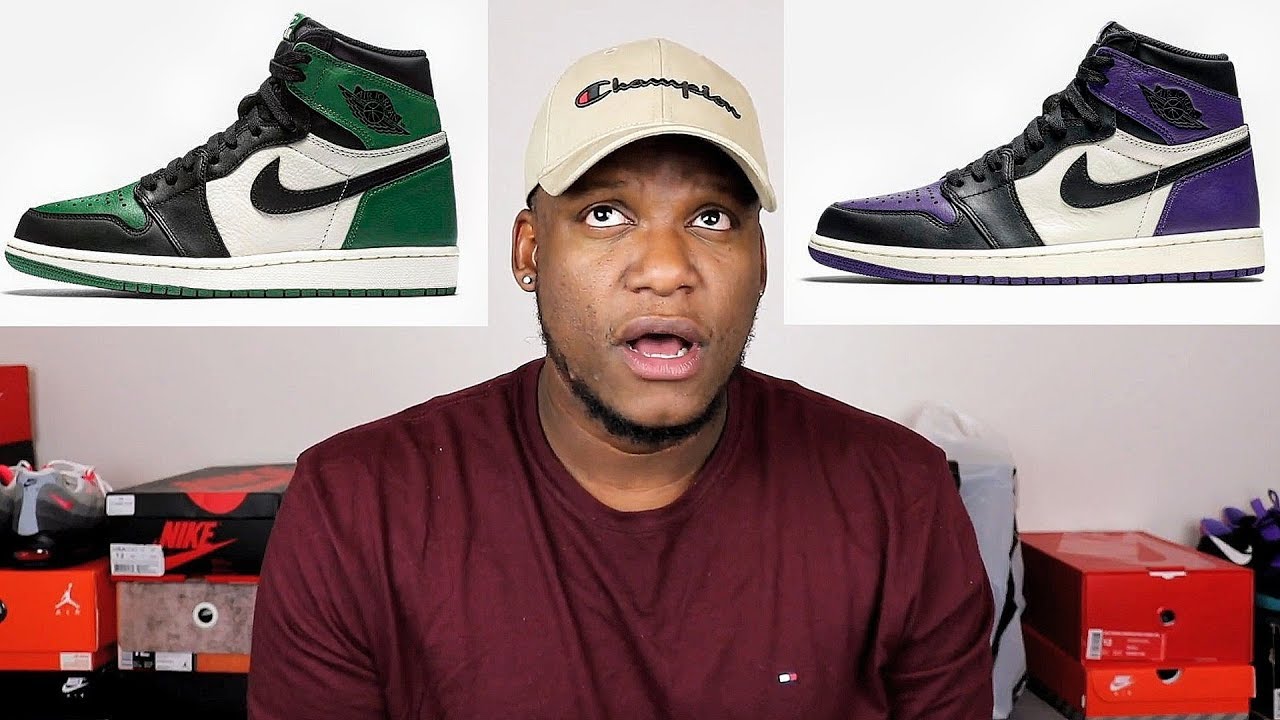 COURT PURPLE OR PINE GREEN???