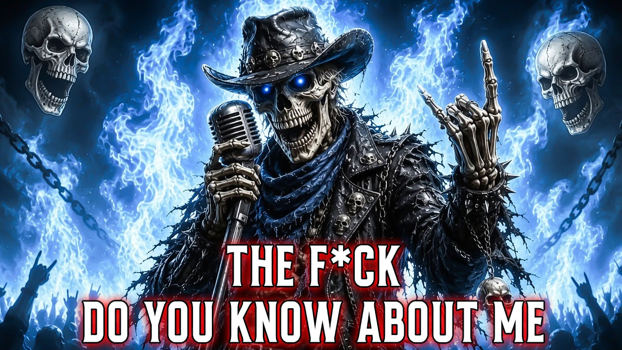 THE F*CK DO YOU KNOW ABOUT ME 💀🔥 | Dark Outlaw Country Rap Anthem