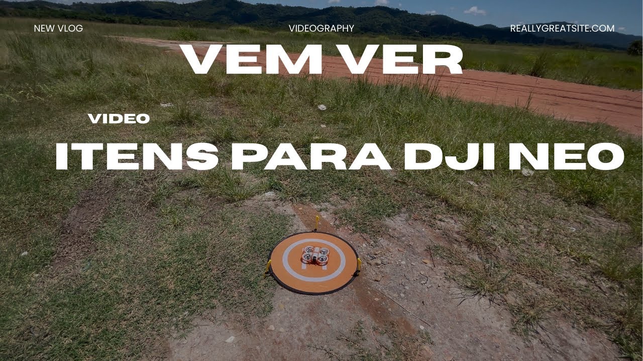 Itens para o meu drone DJI NEO. #drones 