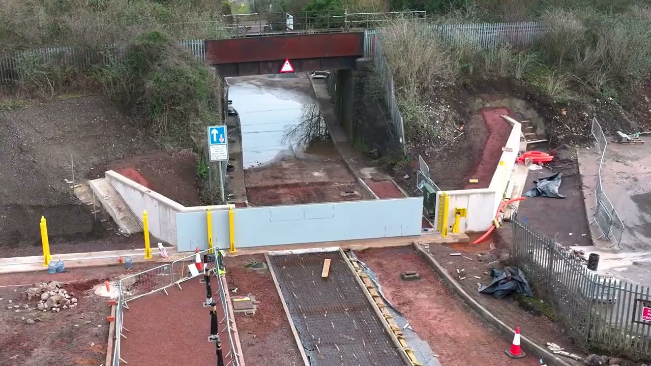 Stephenson Street flood risk management scheme in Newport