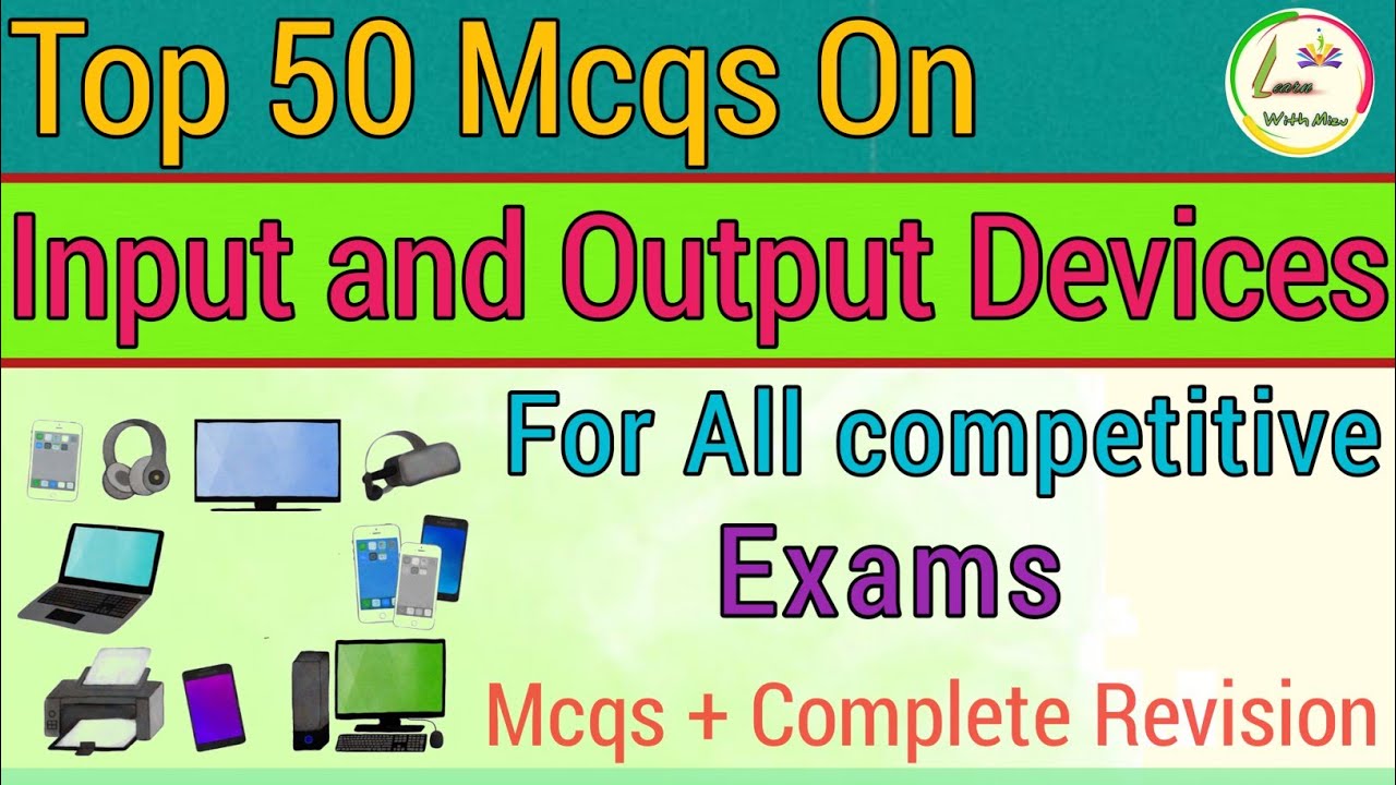 MARATHON ON  || INPUT AND OUTPUT DEVICES || MCQs || ALL JKSSB COMPETITIVE EXAMS.