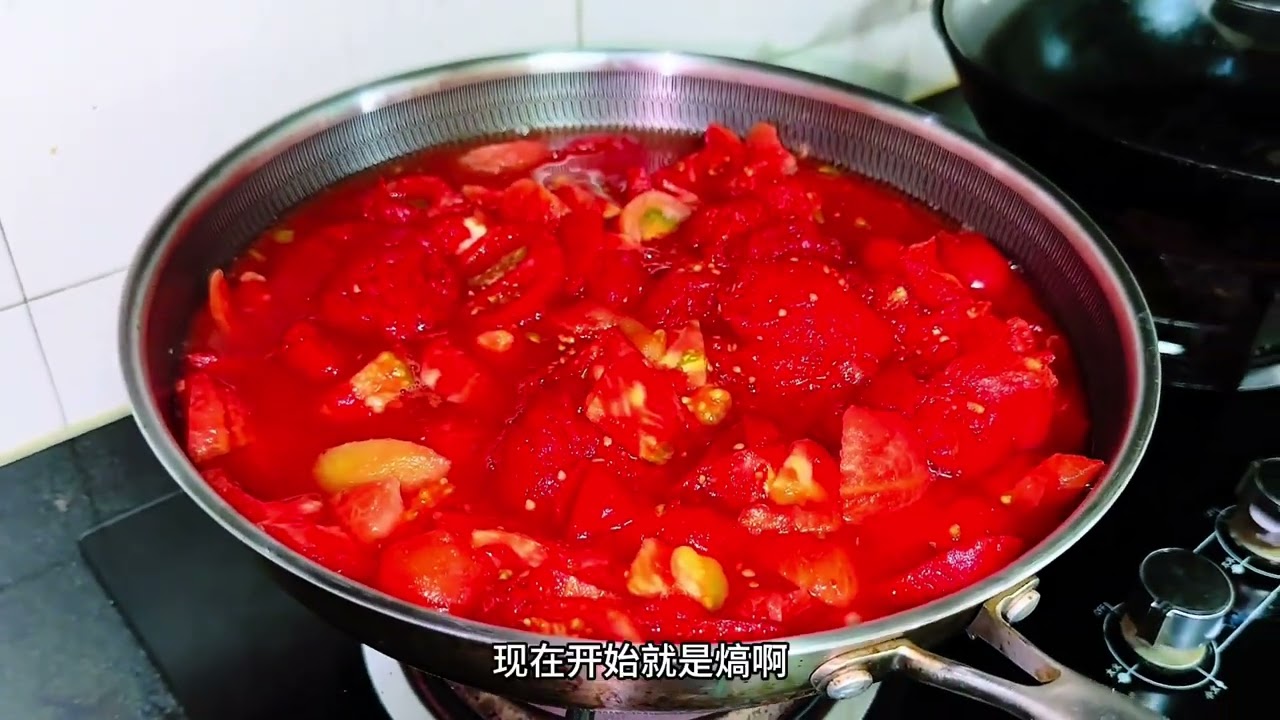 自制番茄酱简单安全有营养，我的田园生活。 #田园生活乡村小院 #美食制作分享 #日常生活 #治愈美食 #自制番茄酱
