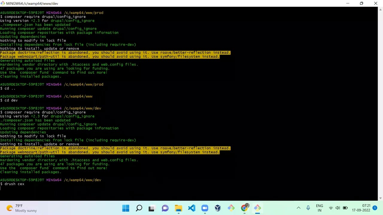 Complete Documentation to use config ignore module in Drupal 9 | D4Drupal
