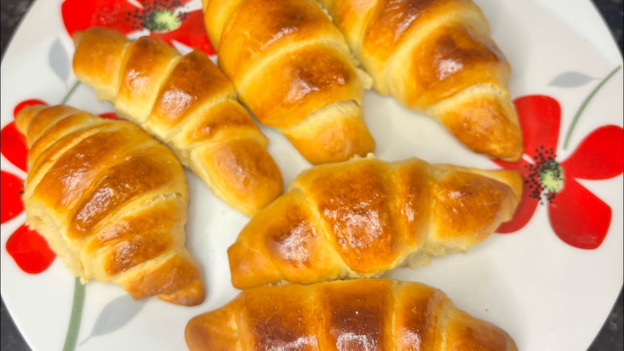 Croissants home made first attempt 