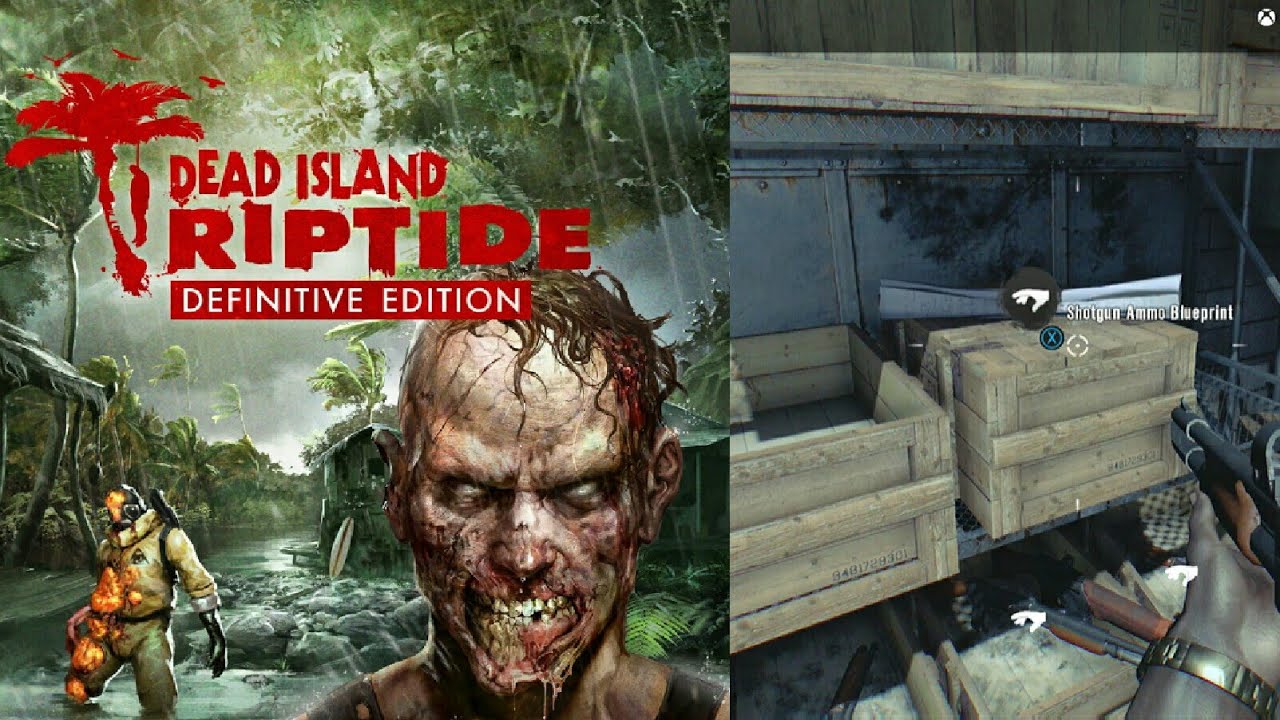 Dead Island Riptide Definitive Edition (PS4) - Shotgun Ammo Blueprint Location