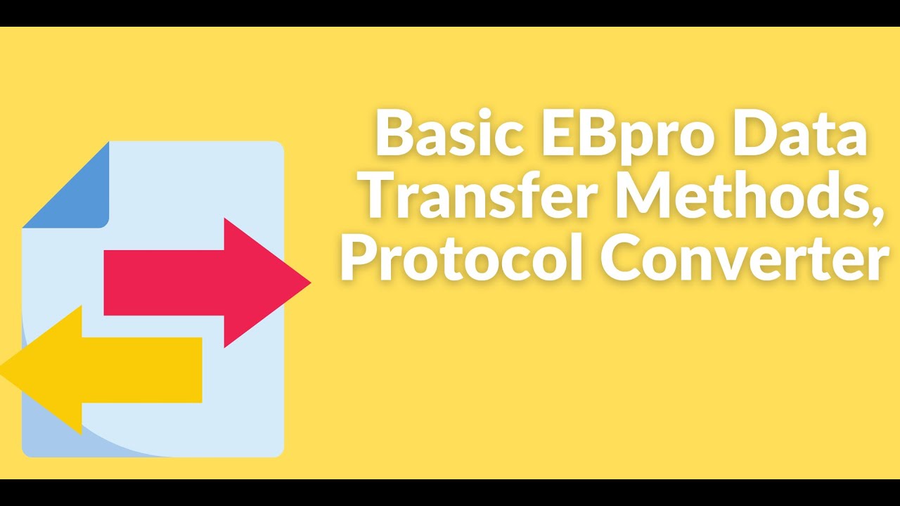 Basic EBpro Data Transfer Methods, Protocol Converter EasyBuilder Pro Tool