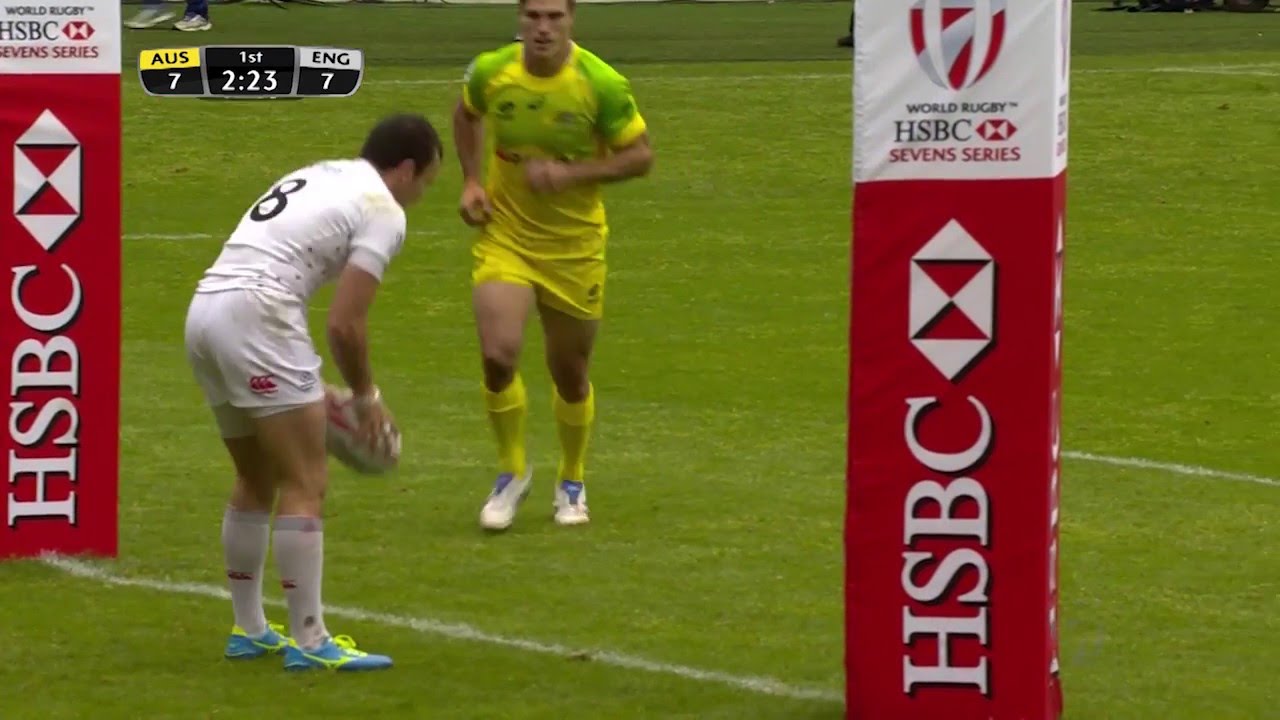 England tries at the Paris Sevens