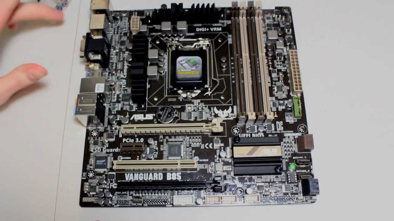 Asus Vanguard TUF Series 1150 MATX Haswell B85 Motherboard