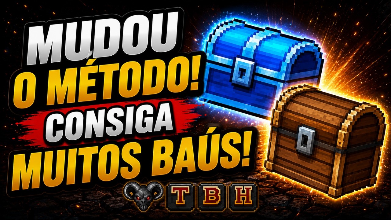MUDOU o M&eacute;todo de drop R&Aacute;PIDO de BA&Uacute;S! Task Bar Hero - Dicas / Tutorial / Guia - TBH