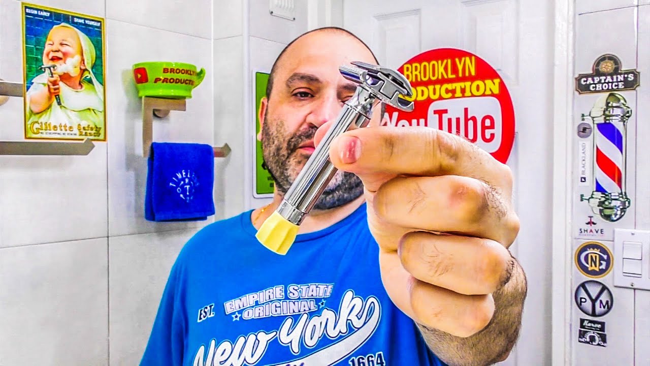 💈 Регулируемая бритва Merkur Progress, Yaqi Brush, West of Olympia, Чаша Timeless Razor в бритье 🔥😜💥