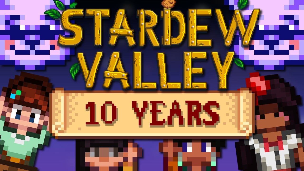 Celebrating 10 YEARS of Stardew Valley! || Stardew Valley LIVE