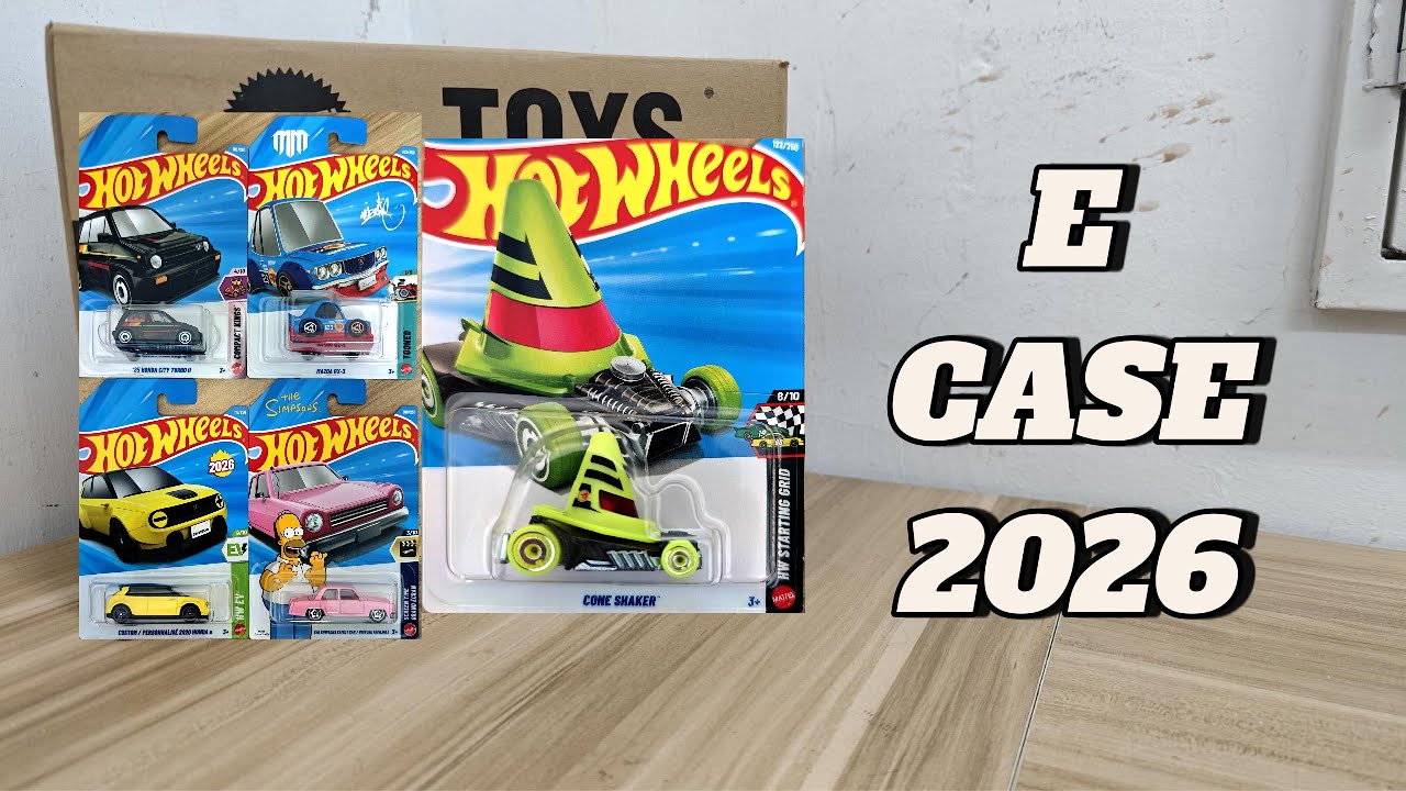 Hot Wheels E Case 2026 &ndash; Лучшие машинки, на которые стоит обратить внимание!