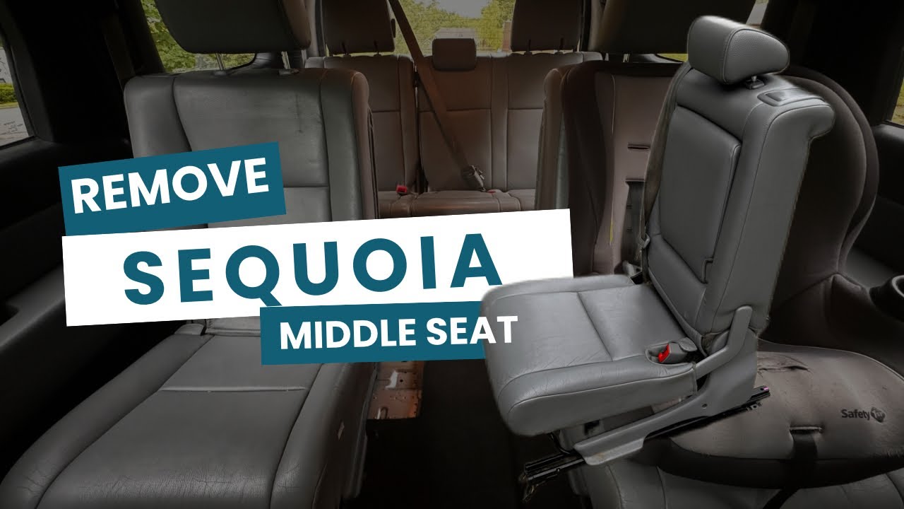 5 МИНУТ!! Чтобы снять среднее сиденье Sequoia