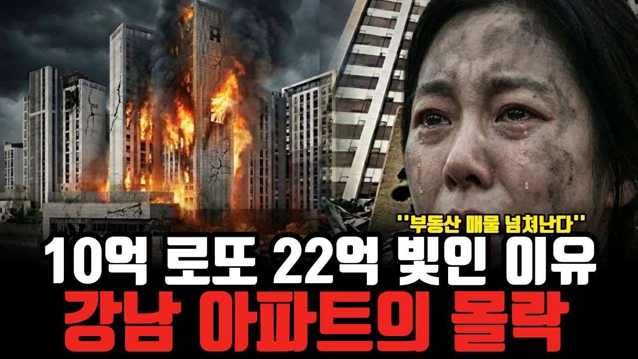 ''2300억 빛복탄 터진다''? 신축 강남 대치동 아파트의 몰락