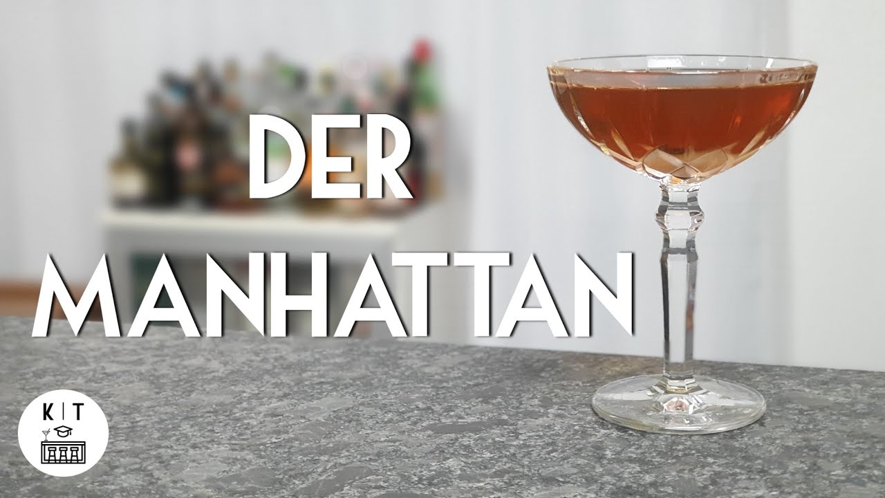 Manhattan Cocktail - Ein absoluter Klassiker und das Nationalgetränk der Nordseeinsel Föhr!