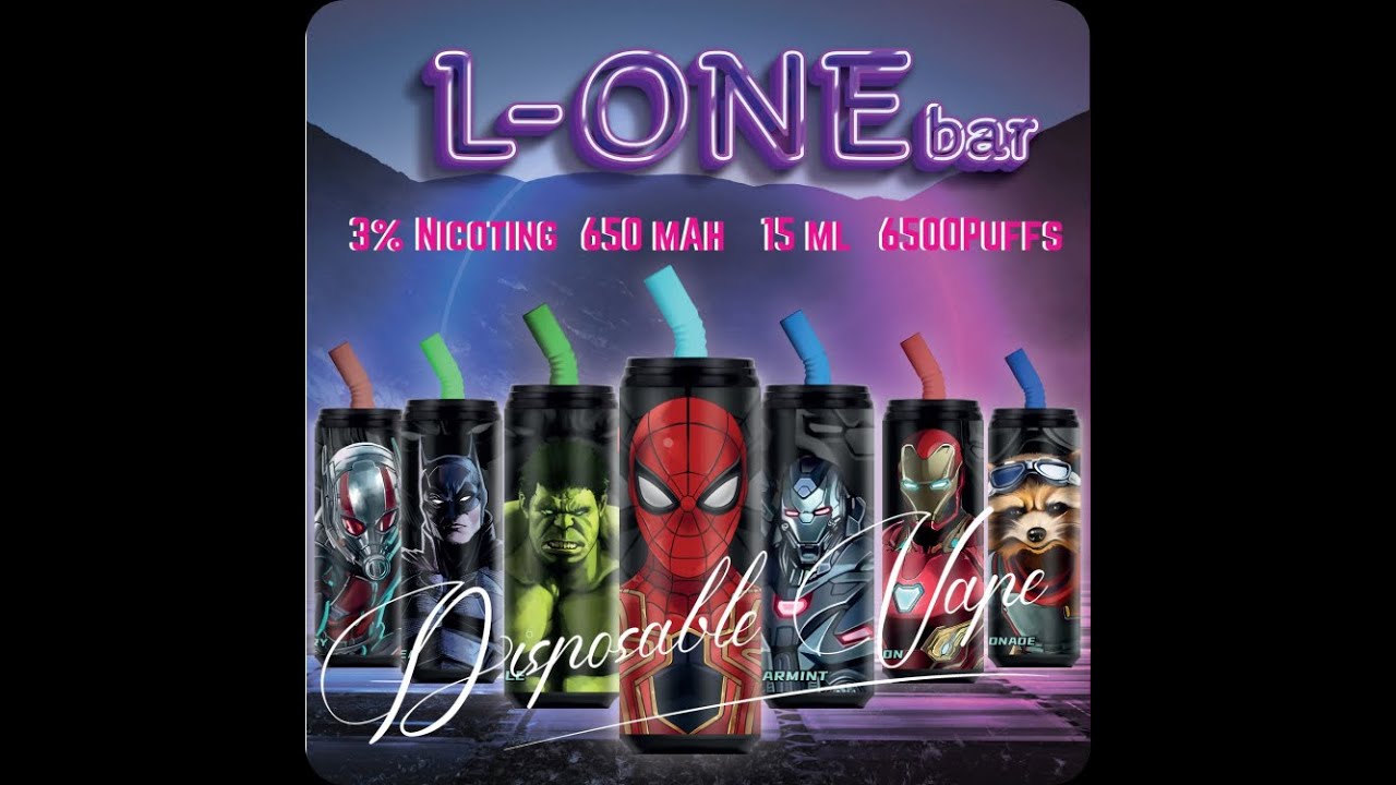 L-ONE 6500 puffs 13 vị | 3% (30mg) | 15ml | 650mAh | USB Type C | Disposable Vape | Authentic