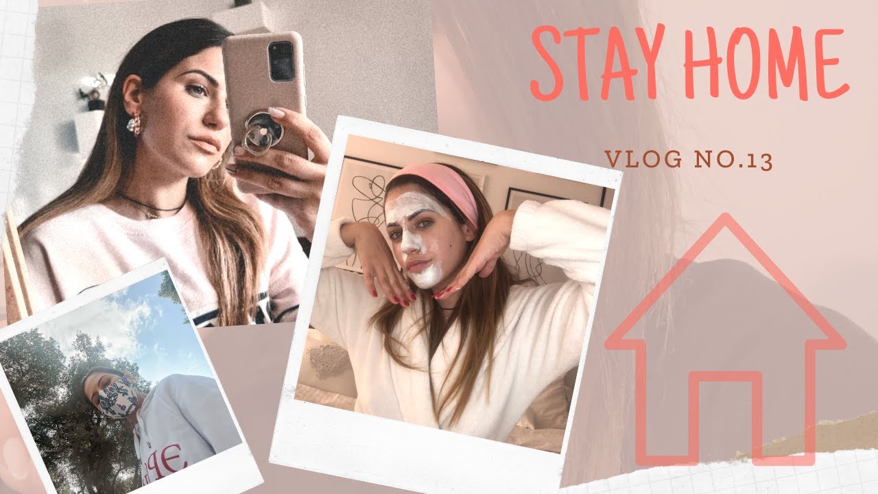 Stay Home Vlog: Skincare και μάσκες on 🔥