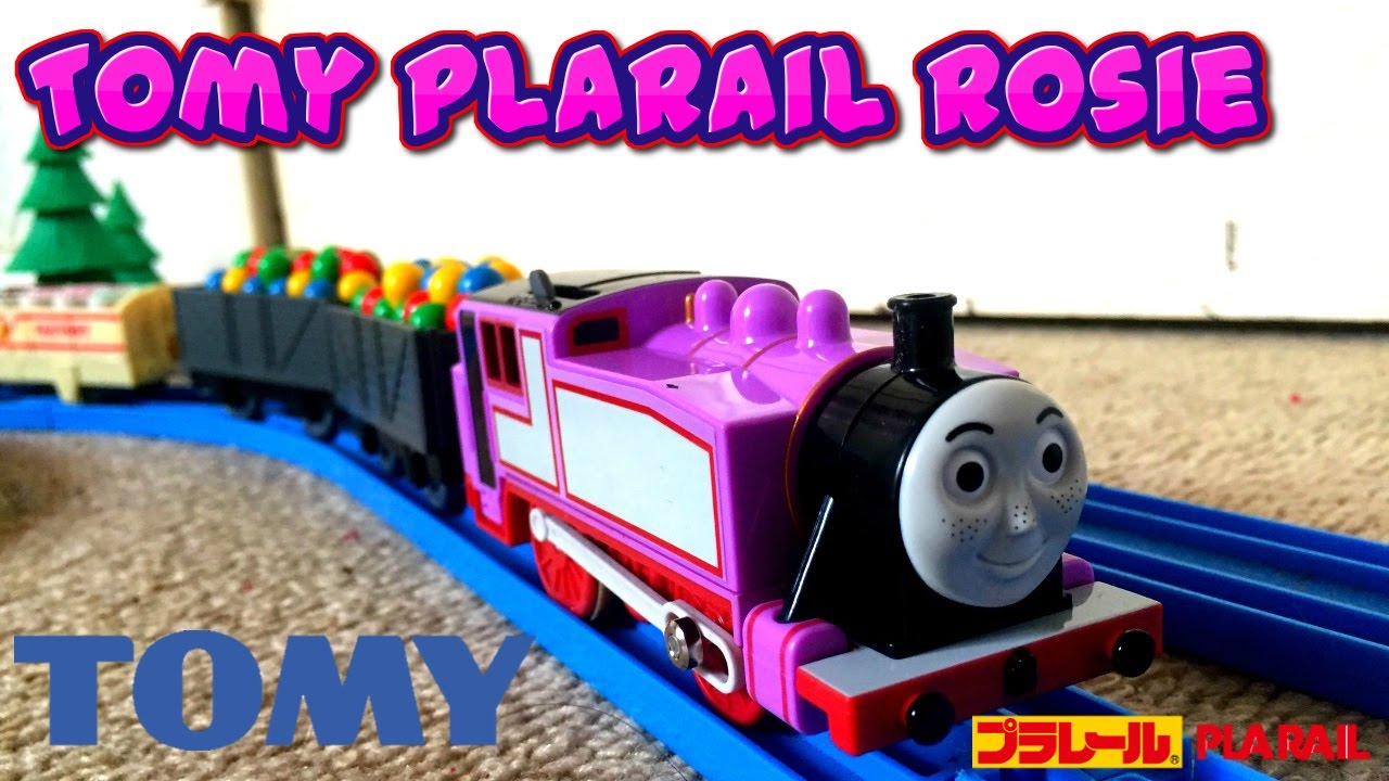 Tomy Plarail Rosie unboxing review and first run