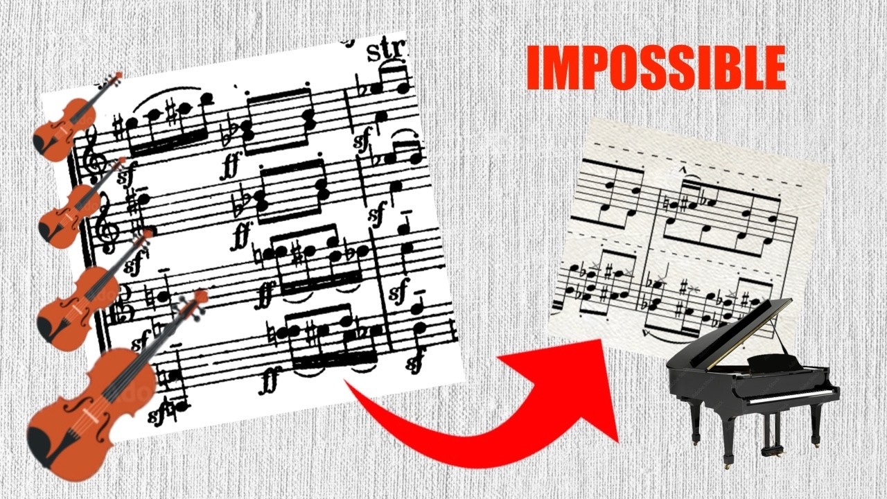 Watch a Brutal String Quartet become Impossible Piano Music