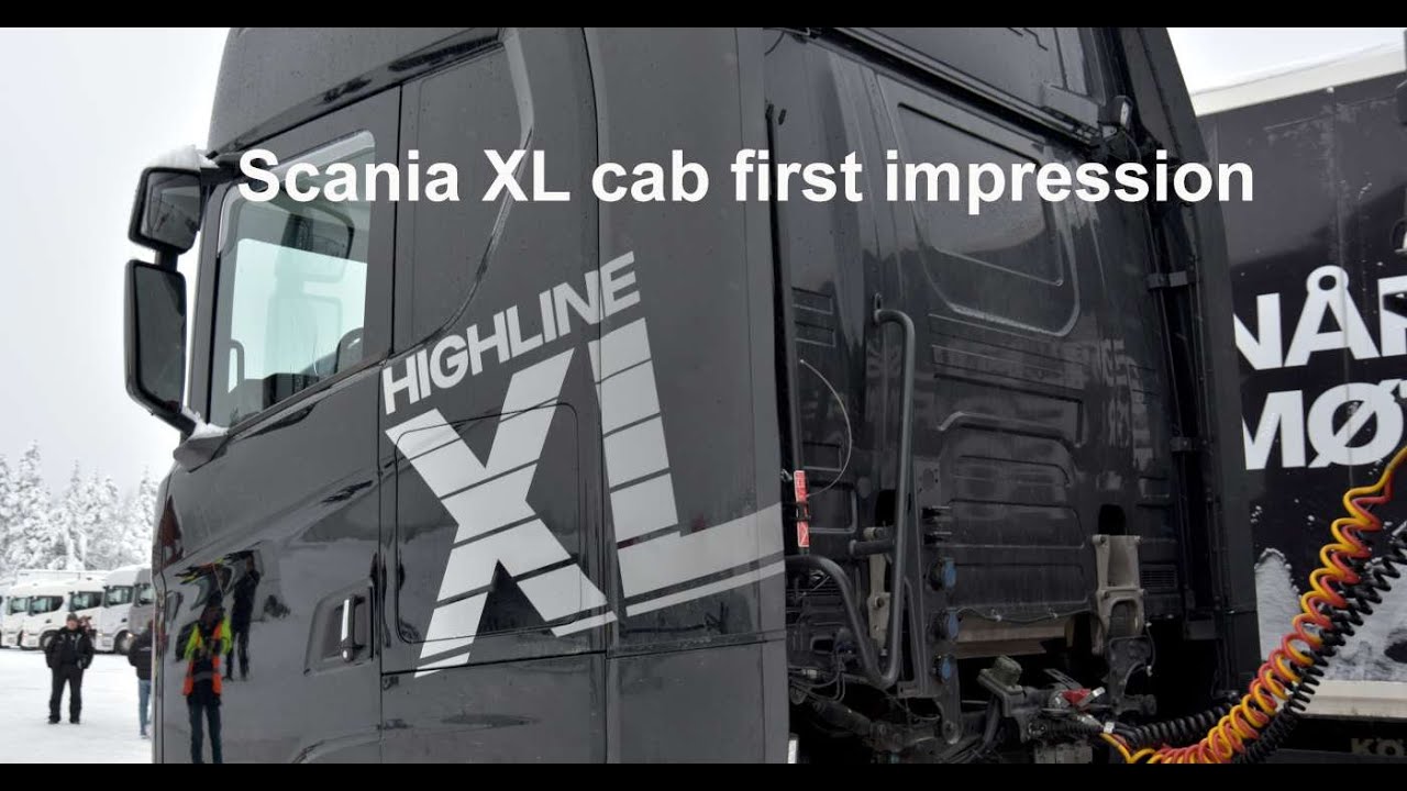 Кабина Scania Highline XL, первое впечатление