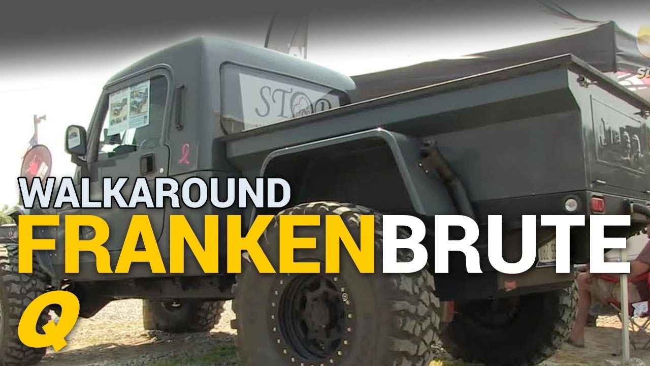 Frankenbrute - Custom Jeep Wrangler Truck Walkaround