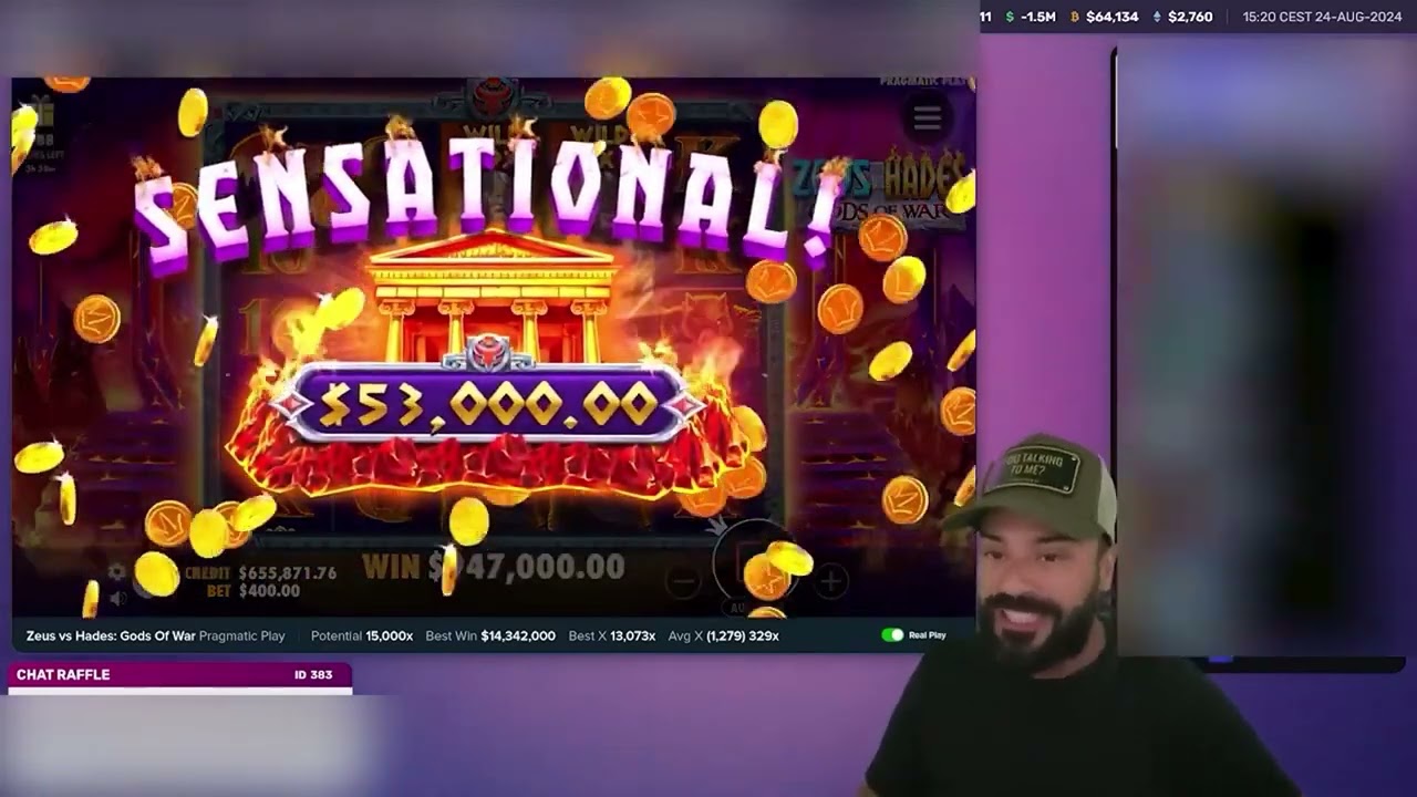 BIGGEST SLOT WINS RECENTLY 1000x and 10,000x [ft. xQc, FrankDimes, Roshtein]