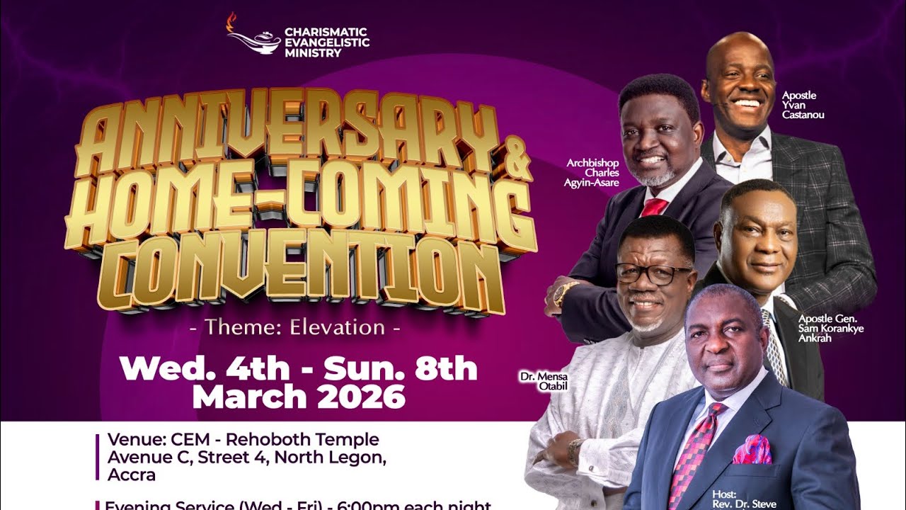 Day 3 - Special sunday service in Accra 🇬🇭 | Apostle Yvan CASTANOU