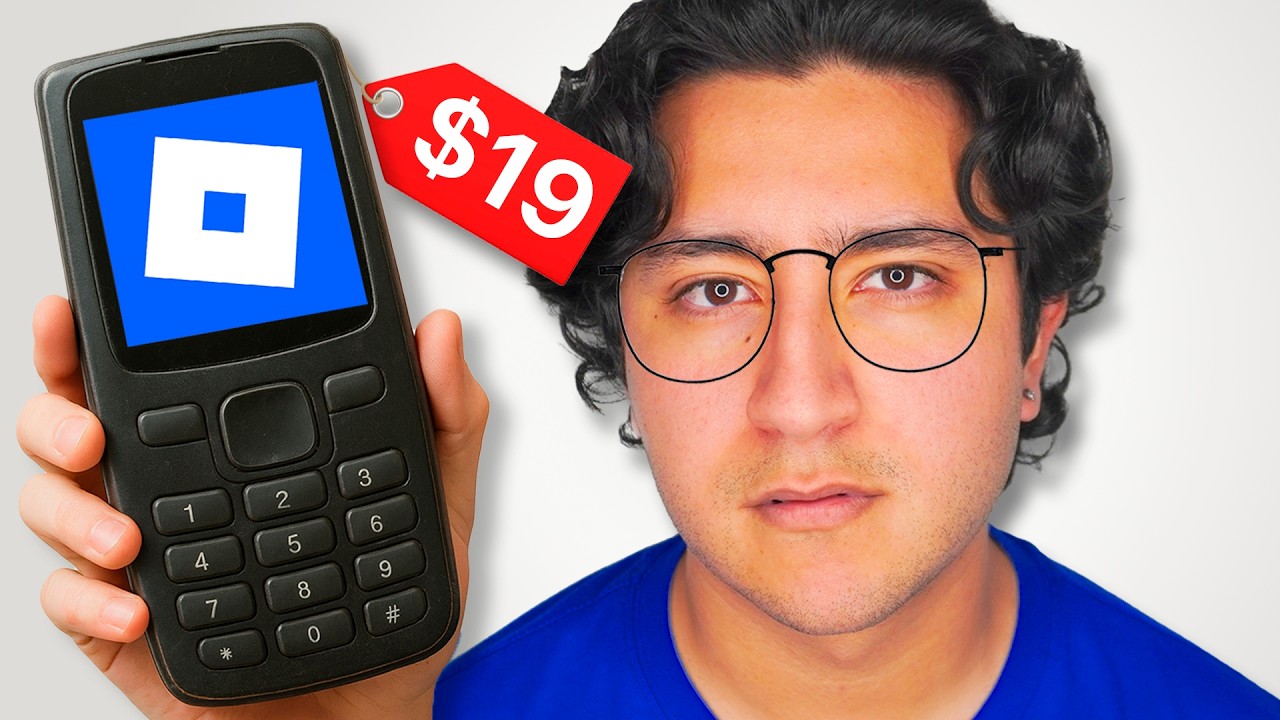 Prob&eacute; ROBLOX en el Tel&eacute;fono M&Aacute;S BARATO que Encontr&eacute; 😱📱