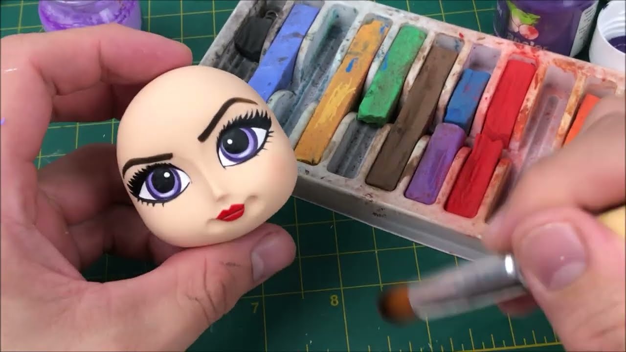 Rosto Chibi para iniciantes- Passo a passo em biscuit